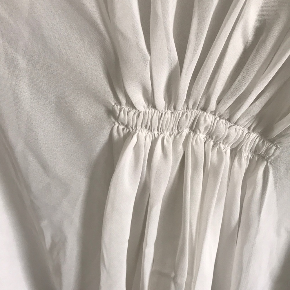 ☀️ Urban Outfitters Chiffon Poncho Beach Cover Up - Picture 4 of 6
